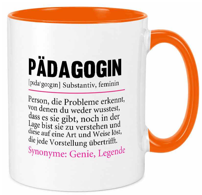 Pädagogin | Spruch lustig Humor Pädagogik v2 Geschenk Geschenkidee lustiger