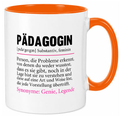 Pädagogin | Spruch lustig Humor Pädagogik v2 Geschenk Geschenkidee lustiger