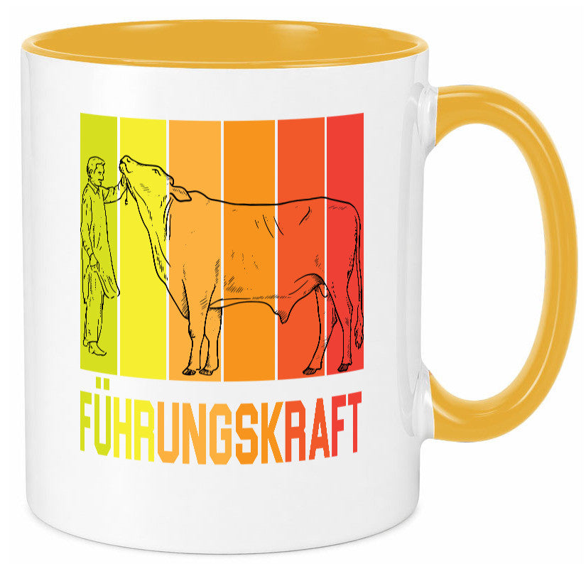 Führungskraft | Farmer Bauernhof lustig Humor Geschenkidee Geschenk Tasse