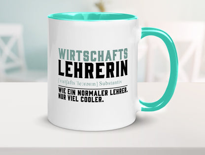 Wirtschaftslehrerin | Unterricht Lieblingslehrerin lustig Humor Geschenkidee