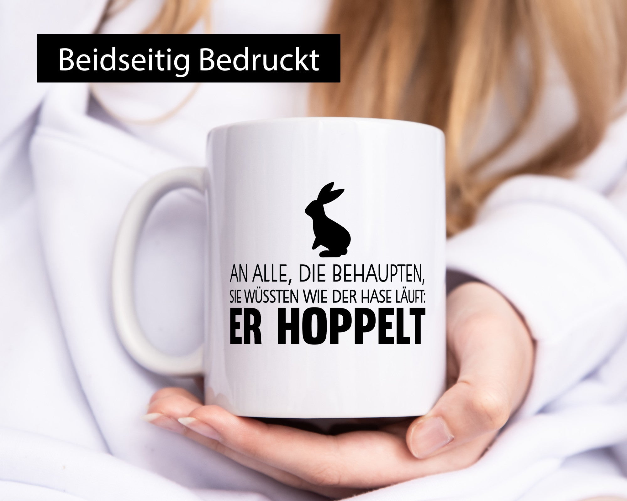 An alle die behaupten wüssten | Hasse Hoppeln lustiger Spruch Geschenk Humor