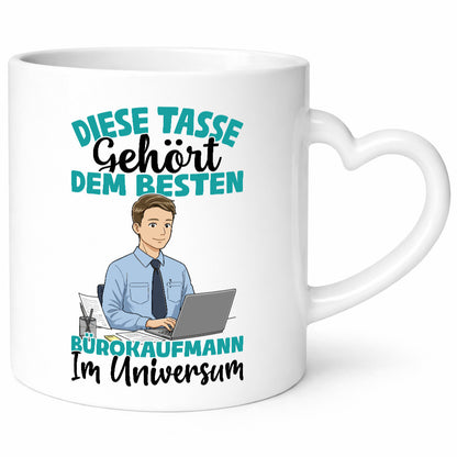 Im Universum: Bürokaufmann | Kaufmann Geschenk Arbeit Kollegen Büro lustiger