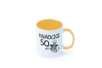 50. Geburtstag | Alt Knackig und Geschenk Geschenkidee lustiger Spruch Tasse