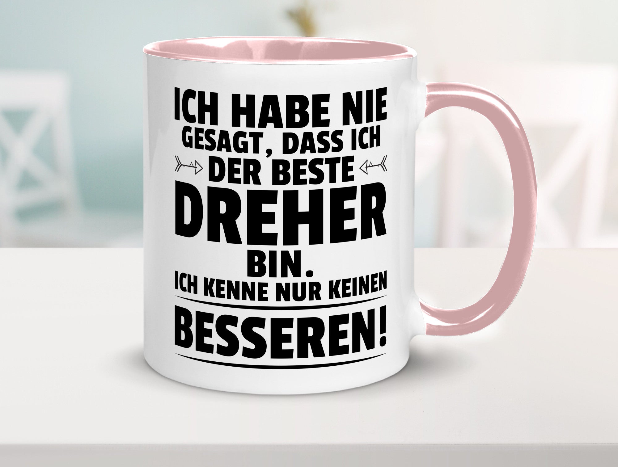 Der Beste Dreher | Fräser lustiger Spruch Geschenk Humor Geschenkidee Tasse
