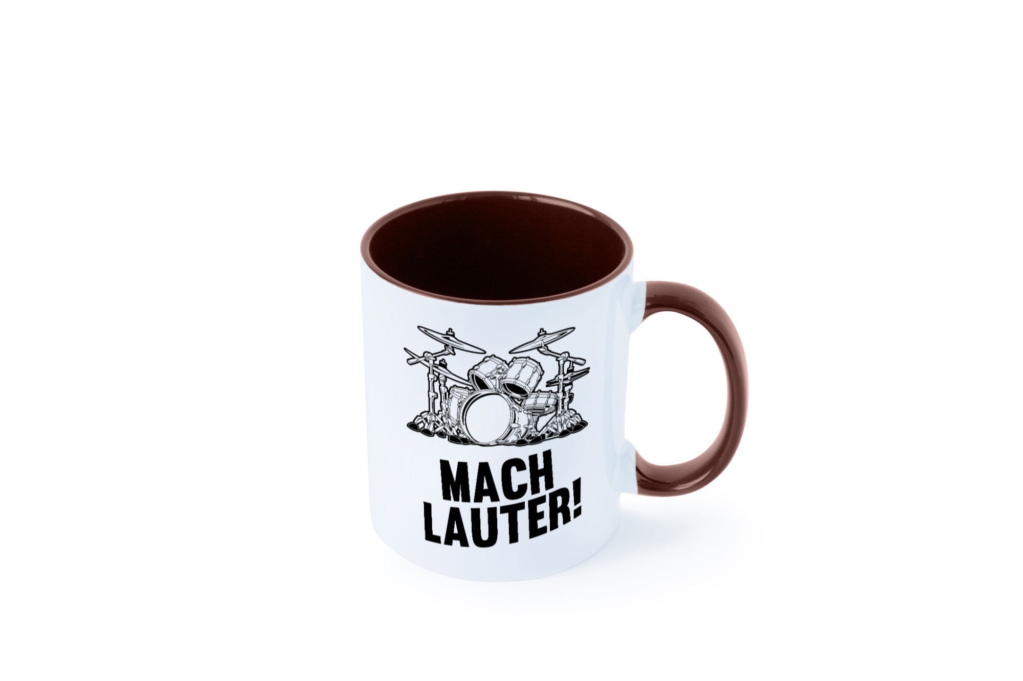Mach lauter | Schlagzeug Band Musiker Geschenkidee Humor Tasse