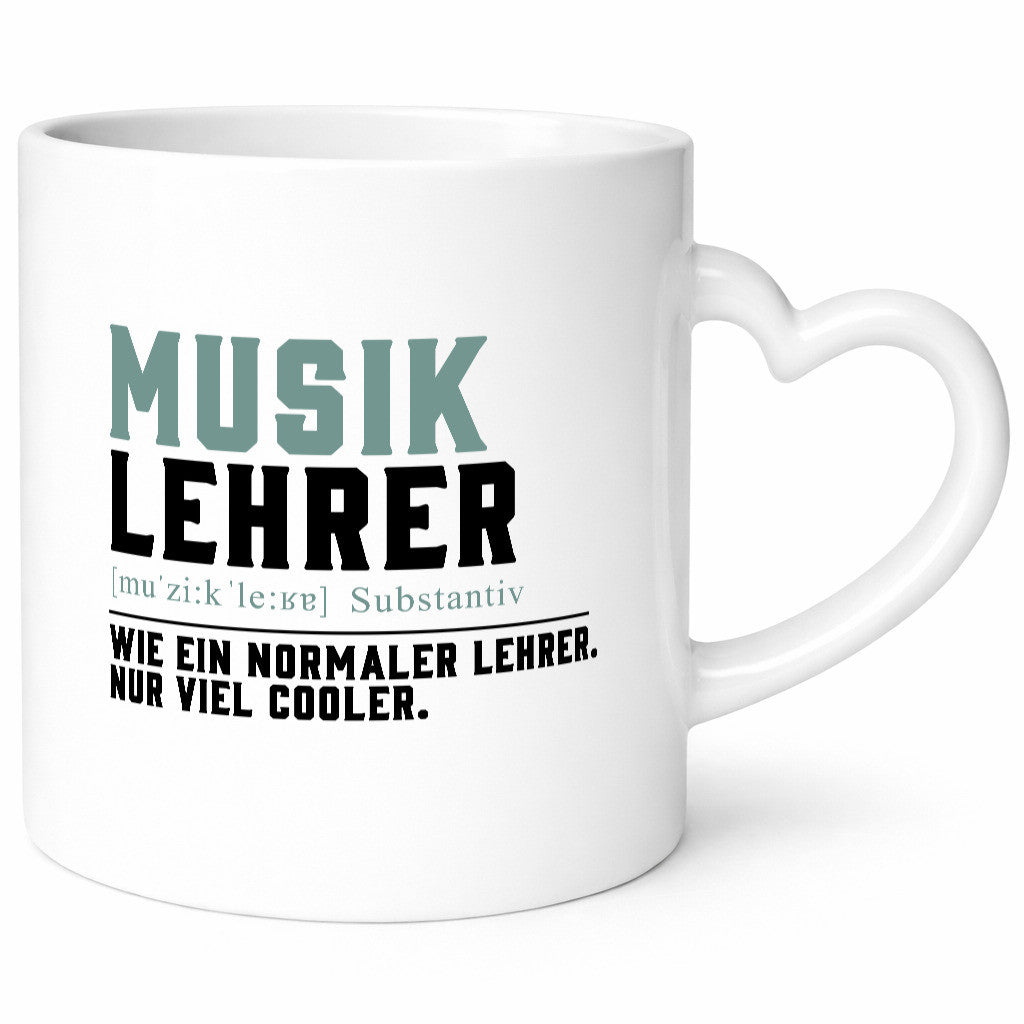 Musiklehrer | Lehrer Unterricht Lieblingslehrer Geschenkidee Humor Tasse