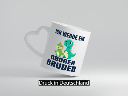 Ich werde großer Bruder | Dino Sohn Junge Geschenk Familie Geschenkidee