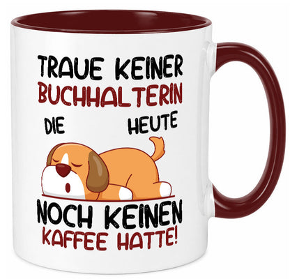 Traue keiner Buchhalterin | Buchhaltung Humor lustiger Spruch Geschenk