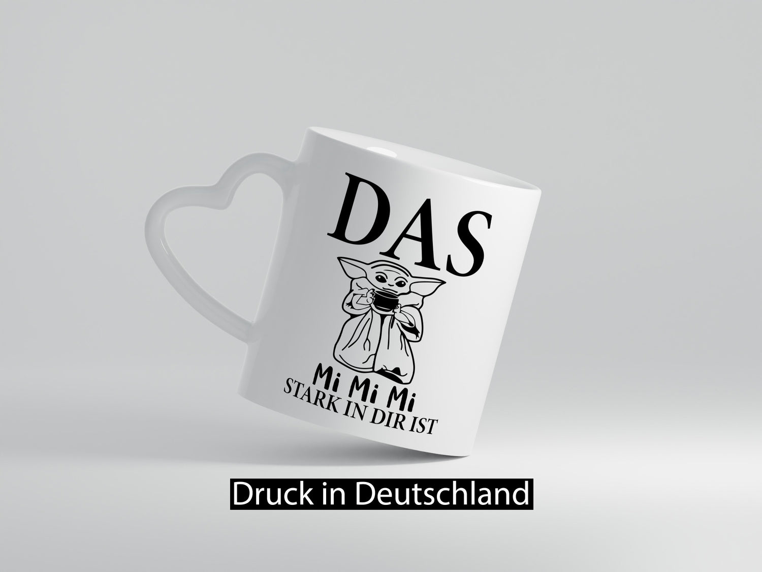 MiMiMi Stark in mir Geschenk Humor Geschenkidee lustiger Spruch Tasse