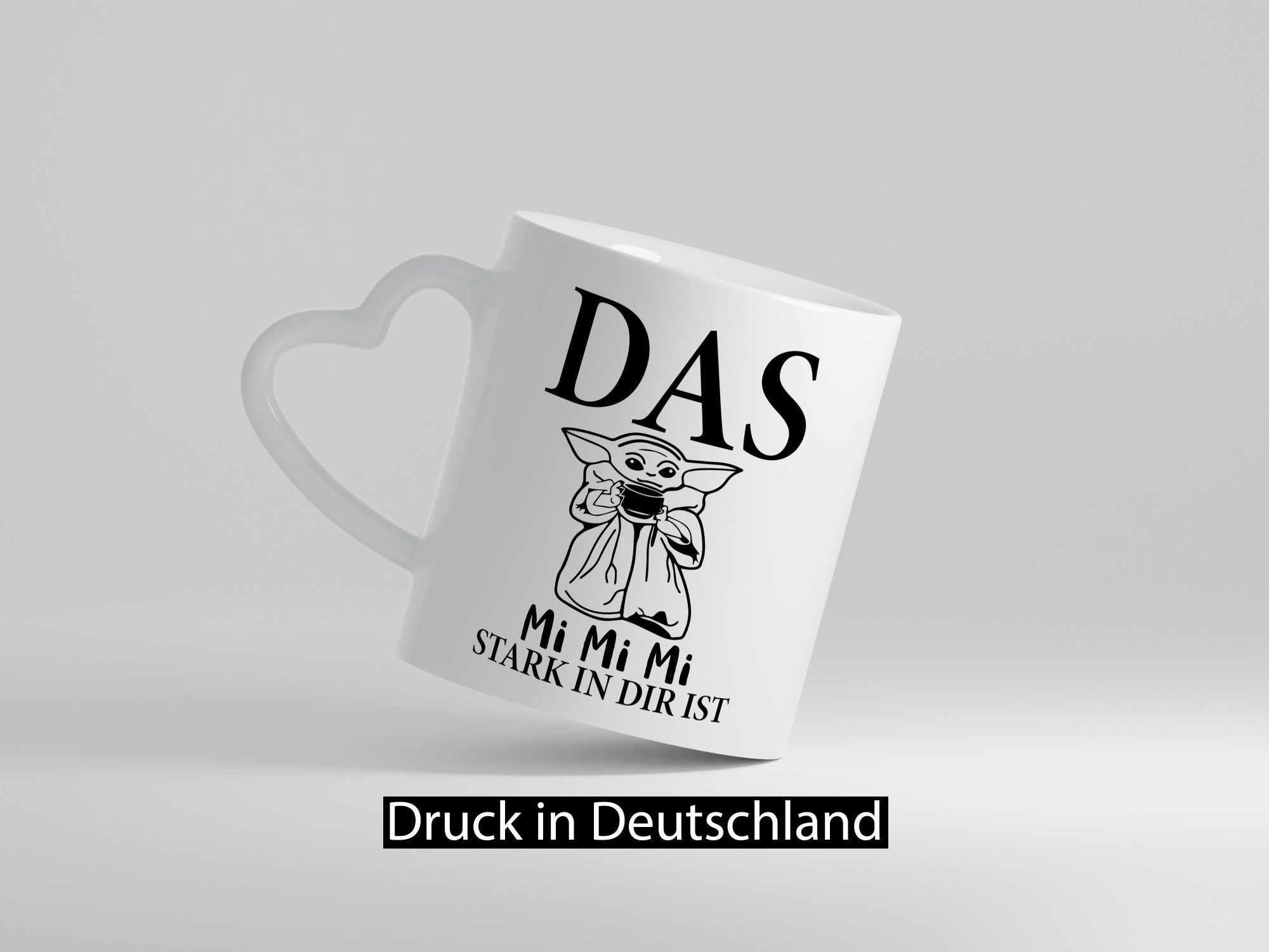 MiMiMi Stark in mir Geschenk Humor Geschenkidee lustiger Spruch Tasse