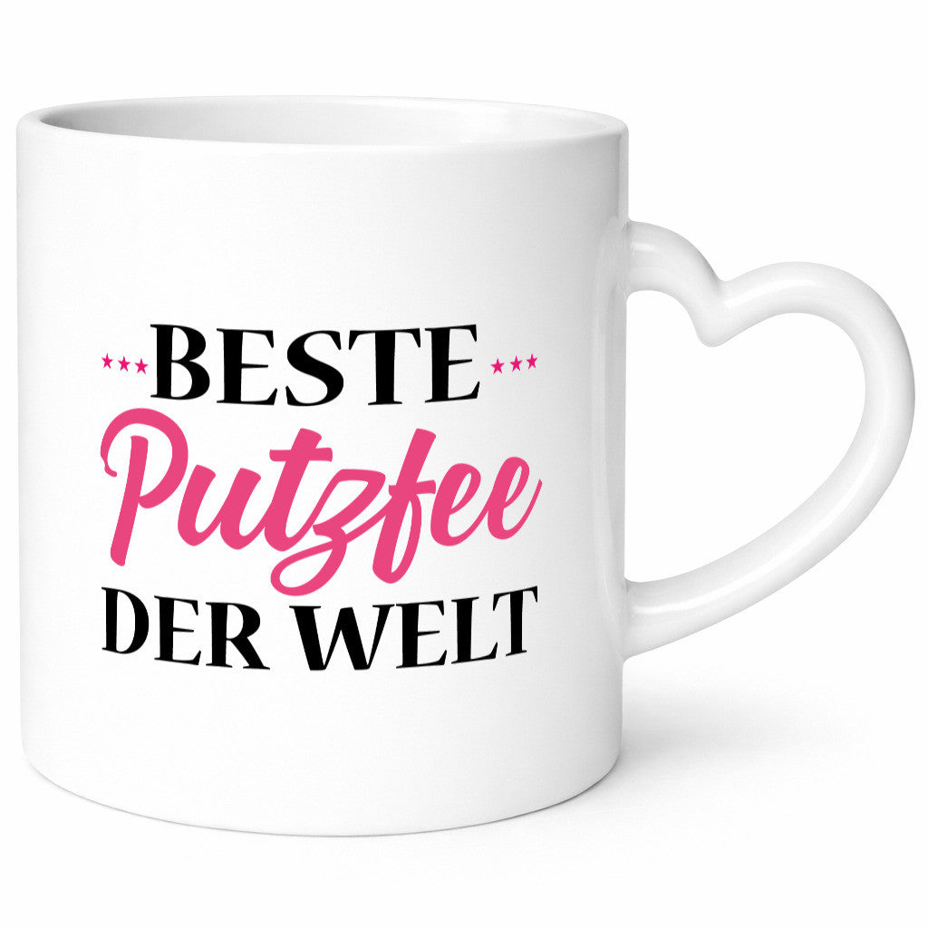 Beste Putzfee | Reinigungskraft Tasse Putzkraft lustiger Spruch Geschenk Humor