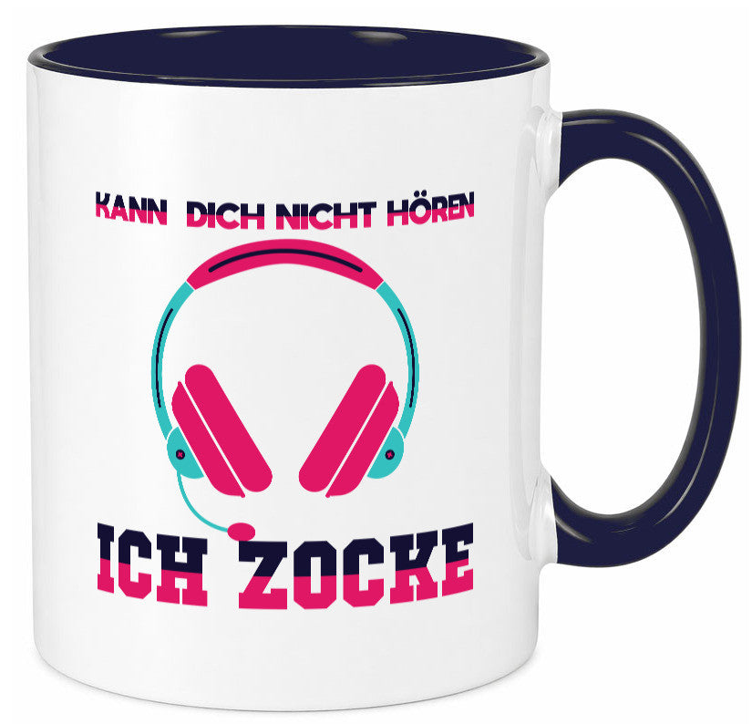 Kann dich nicht hören ich Zocke | Gamer Zocken Zocker Geschenkidee Humor Tasse
