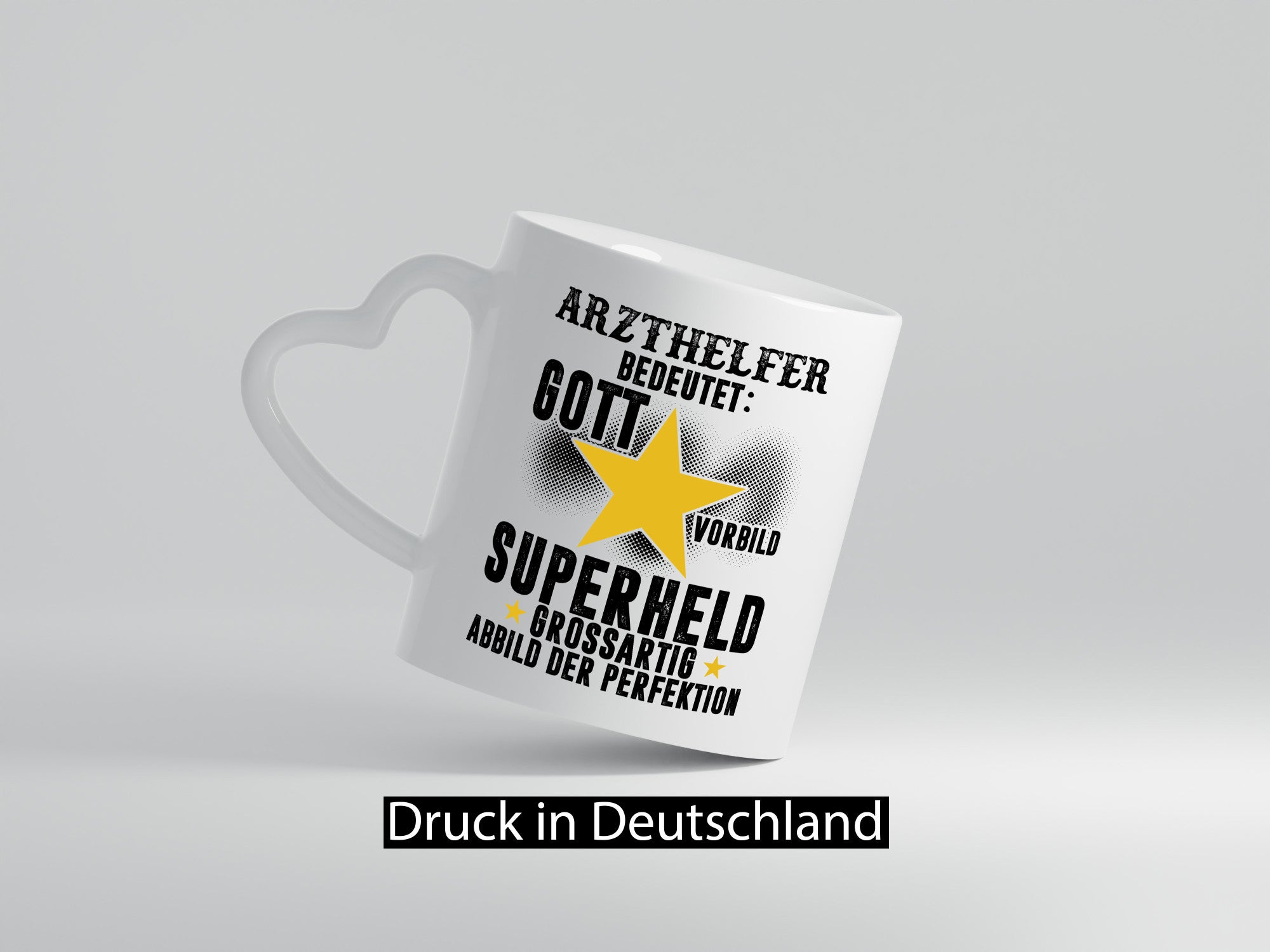 Bedeutung von Arzthelfer | Fachangestellter Medizin Humor Geschenkidee Tasse