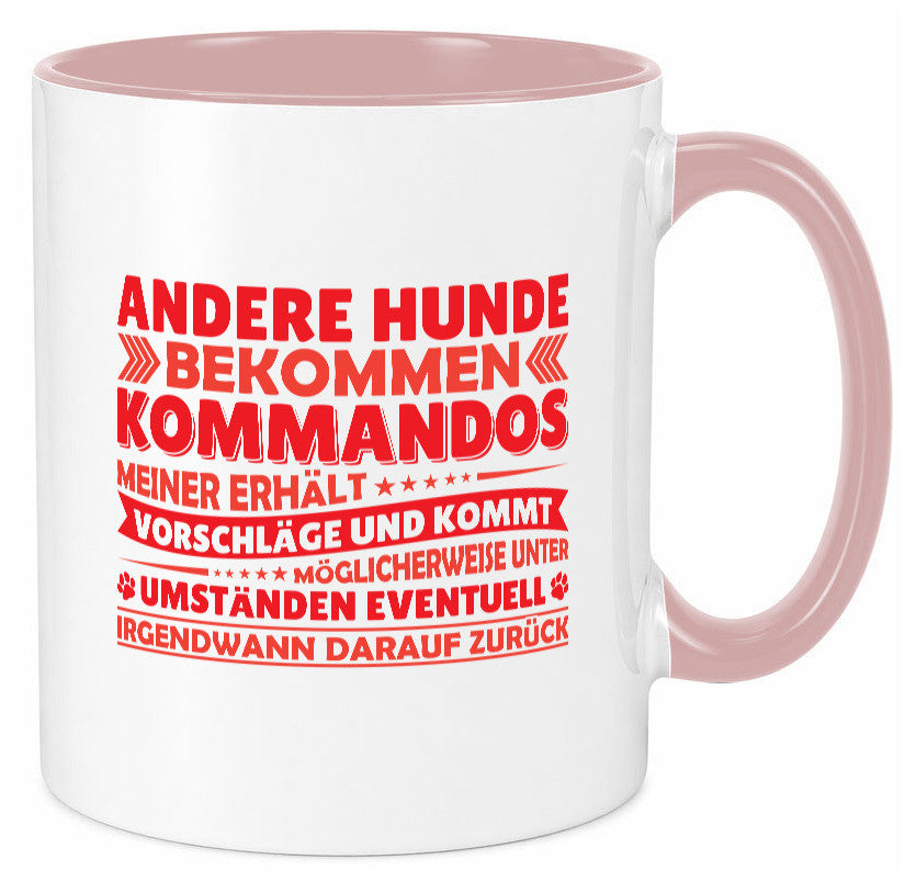 Hunde Training | Hundebesitzer Tasse Hundekommando vl5 lustig Tierliebhaber
