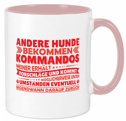 Hunde Training | Hundebesitzer Tasse Hundekommando vl5 lustig Tierliebhaber