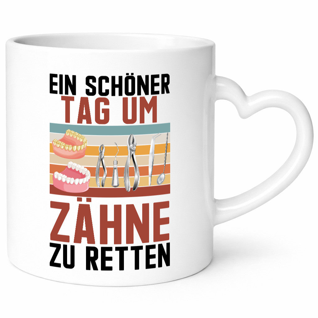 Ein schöner Tag um zähne zu retten | Zahnarzt Geschenk Humor Geschenkidee