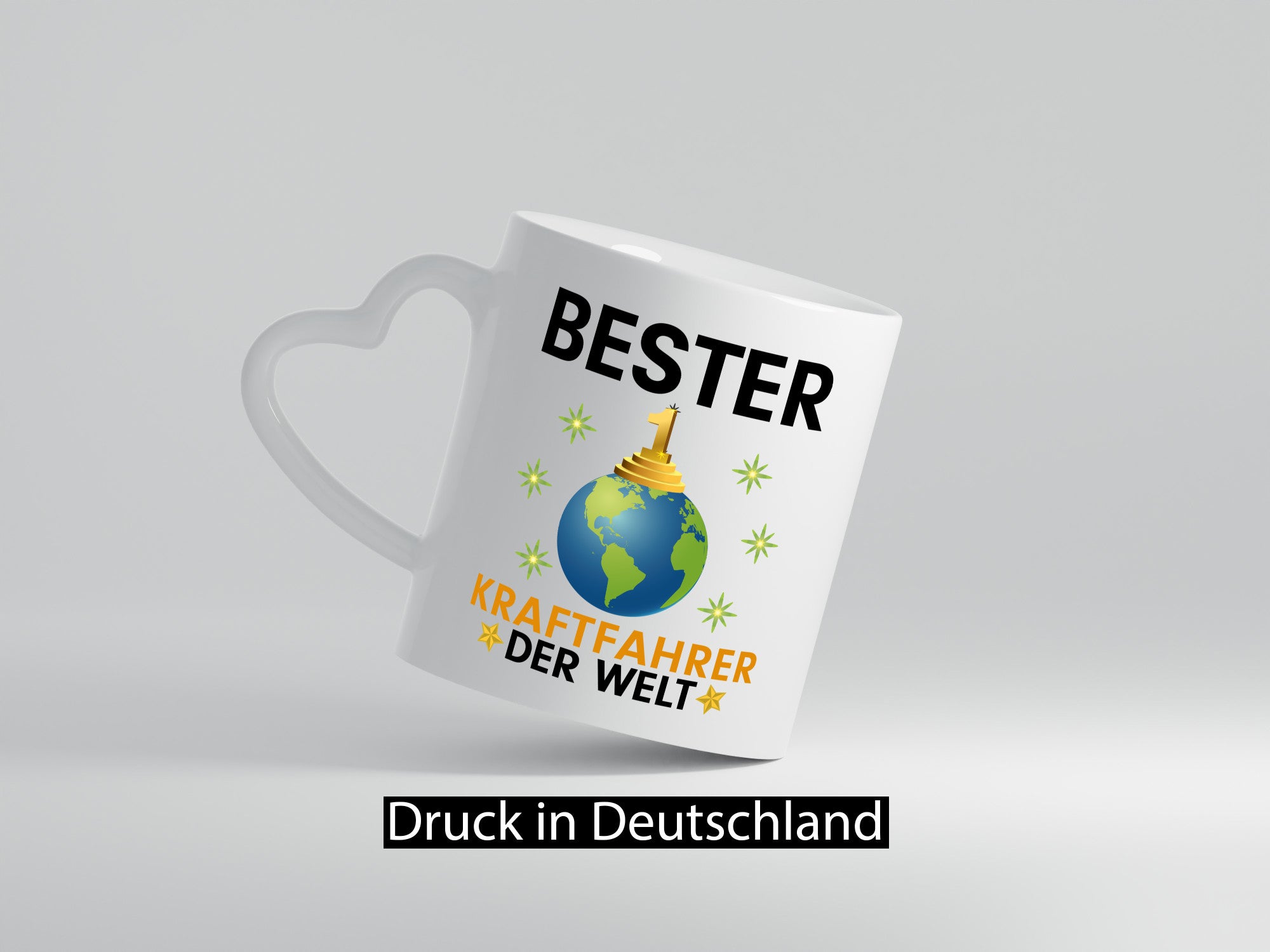 Welt Bester Kraftfahrer | Lastwagen LKW Fahrer lustig Humor Geschenkidee