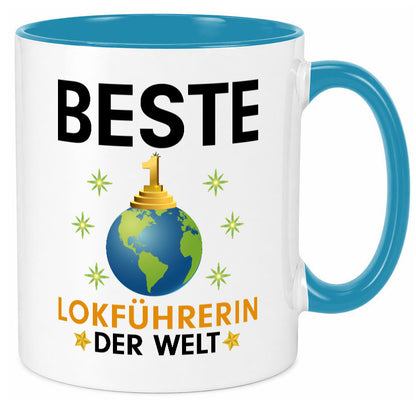 Welt Beste Lokführerin | Zug Beruf lustiger Spruch Geschenk Arbeit Kollegen