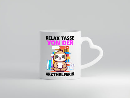 Relax Tasse: Arzthelferin | Fachangestellte Medizin Geschenkidee Humor Tasse