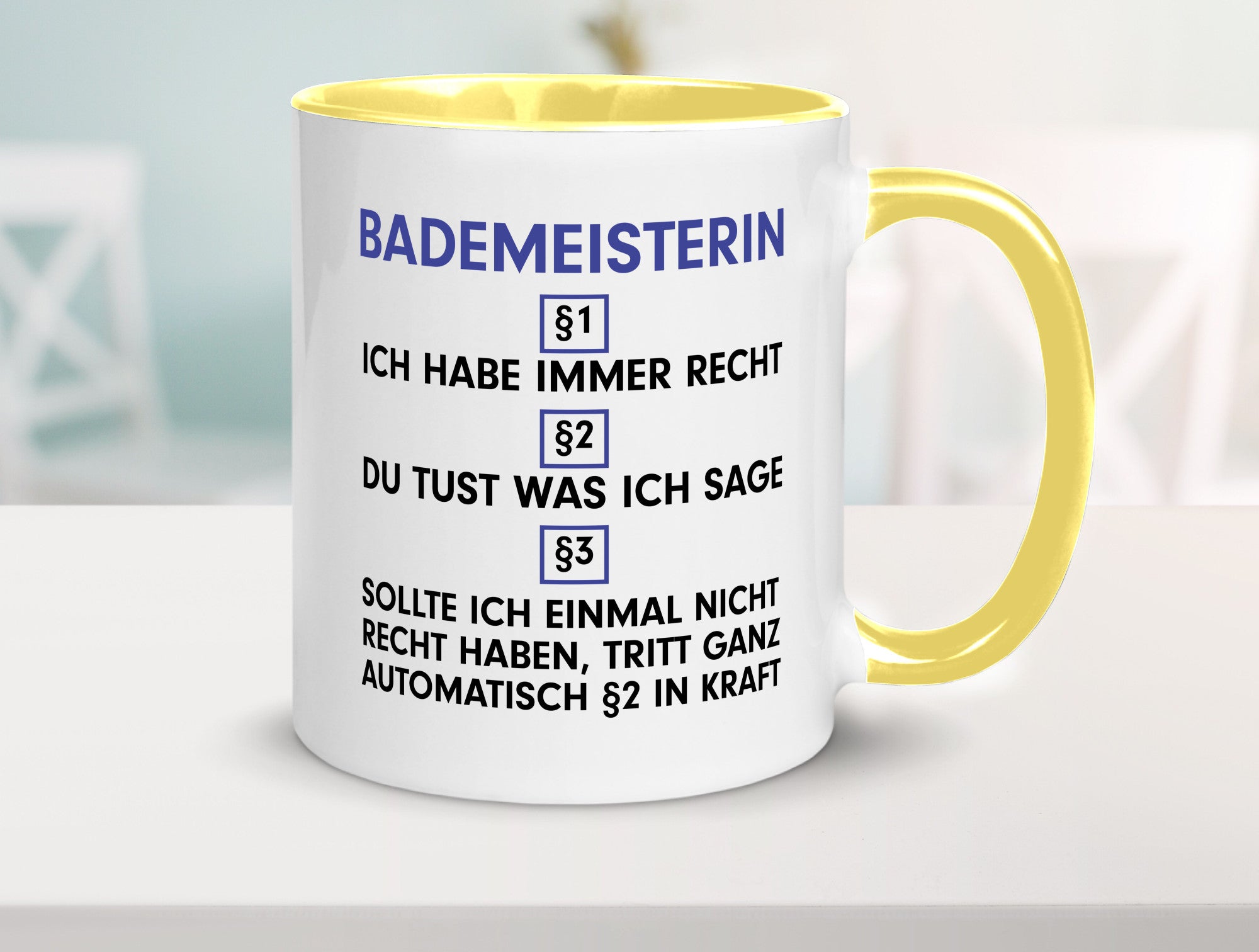 Ich habe immer Recht Bademeisterin | Schwimmmeisterin v2 Geschenk Humor