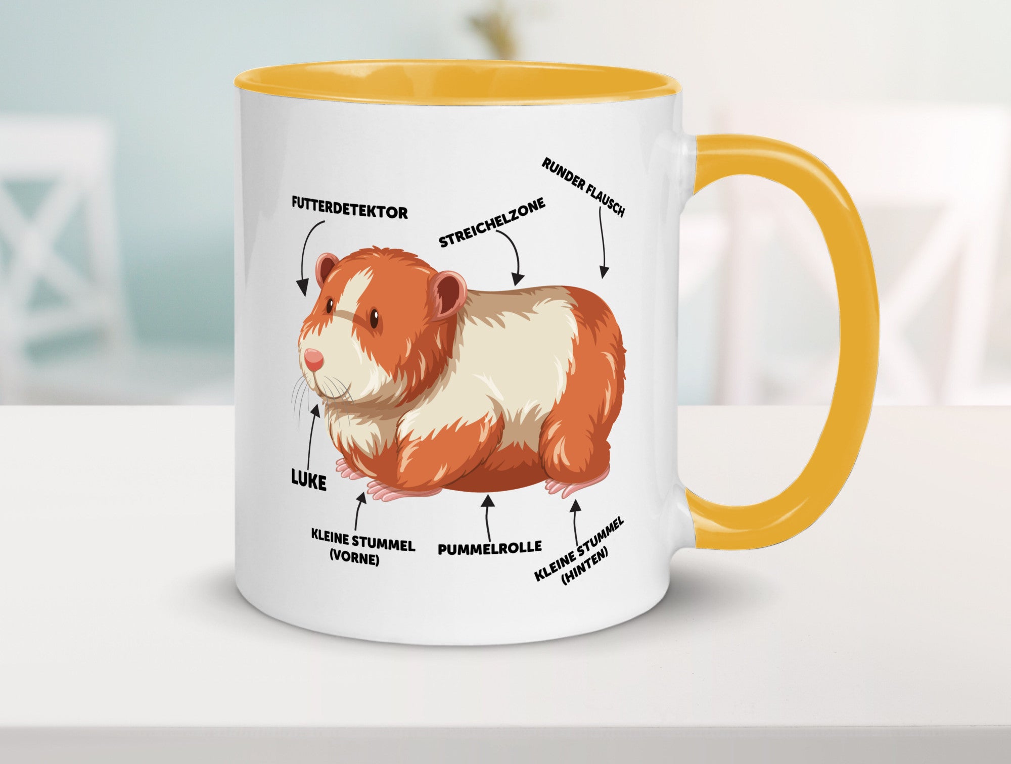 Meerschwein Geschenkidee Humor Tasse