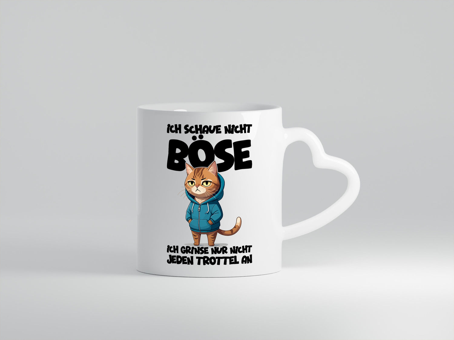 Ich schaue nicht böse | Katze Katzenliebhaber Geschenk Tierliebhaber Humor