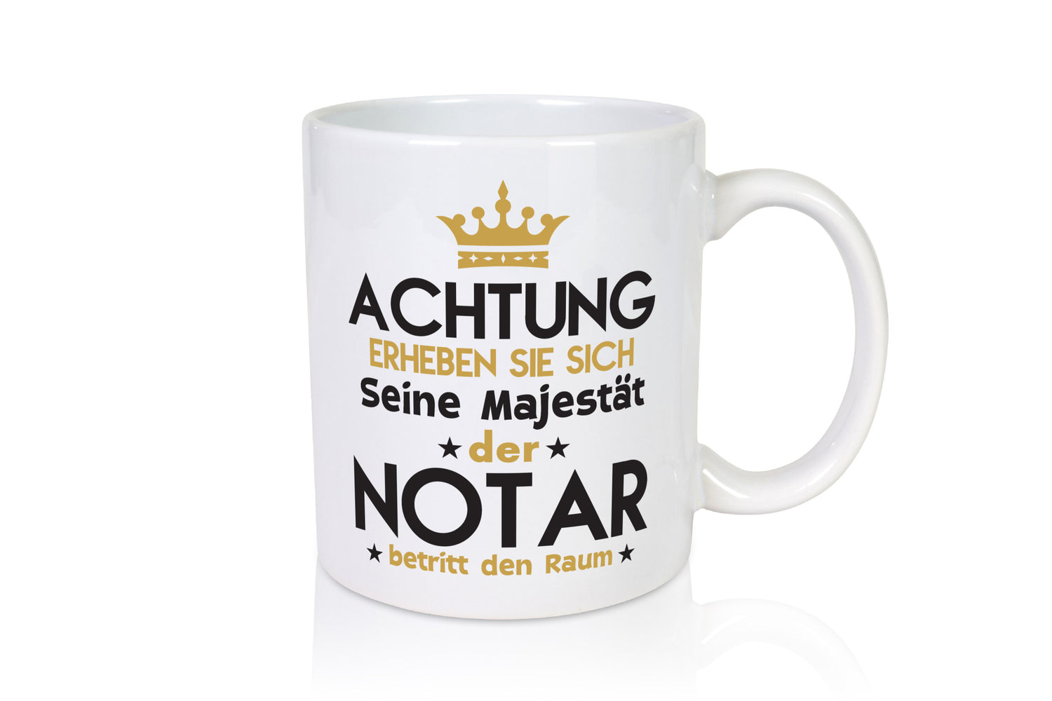 His Majesty Notary | Lawyer Humor Gift Idea Mug