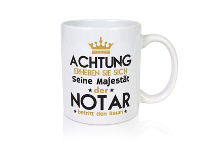 His Majesty Notary | Lawyer Humor Gift Idea Mug