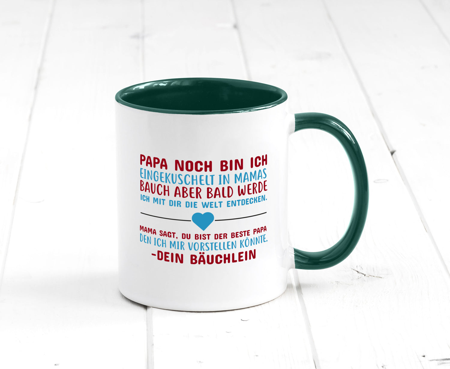 Schwangerschaft | Vaterschaft Tasse Papa Spruch Geschenk Familie Geschenkidee