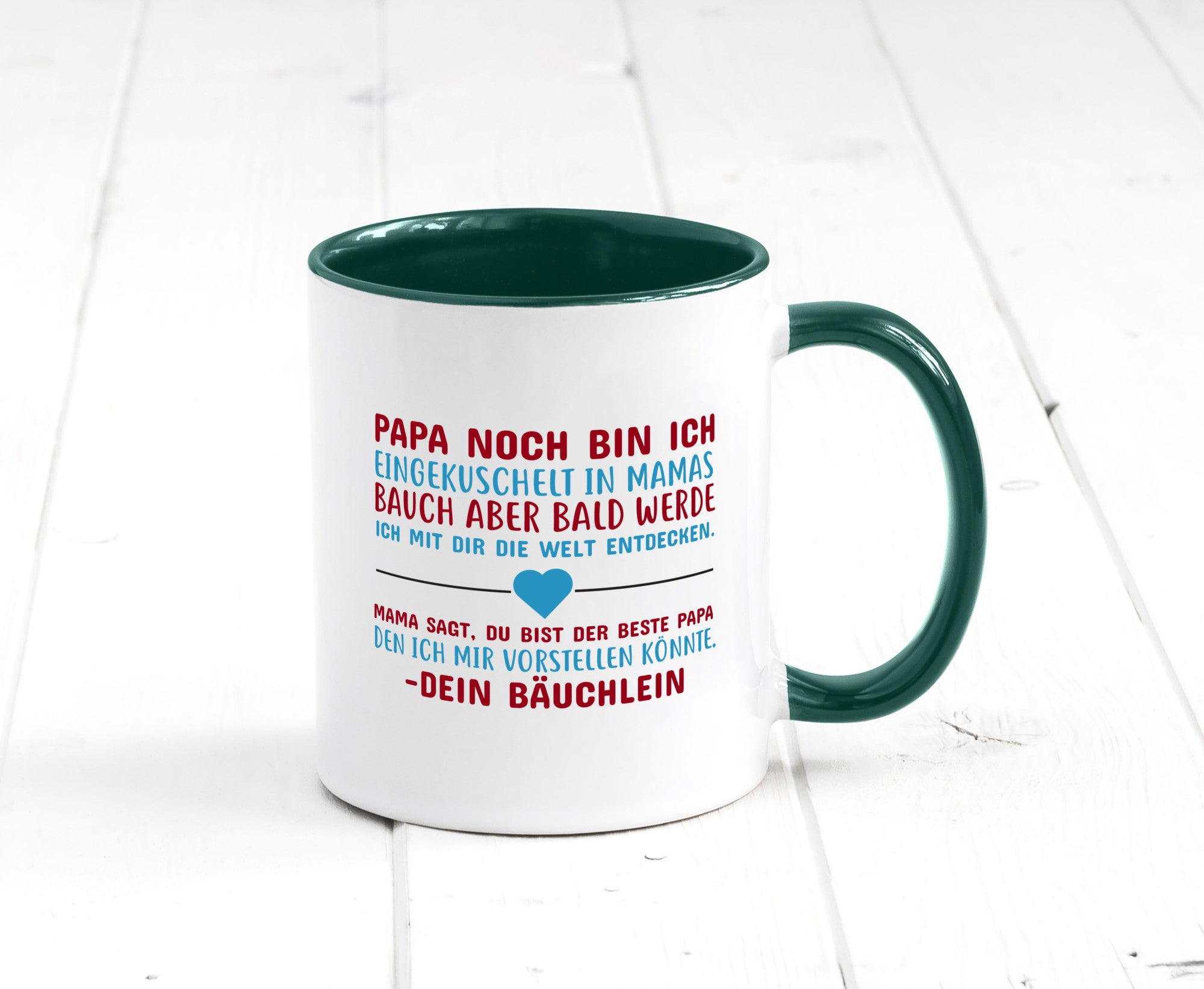Schwangerschaft | Vaterschaft Tasse Papa Spruch Geschenk Familie Geschenkidee