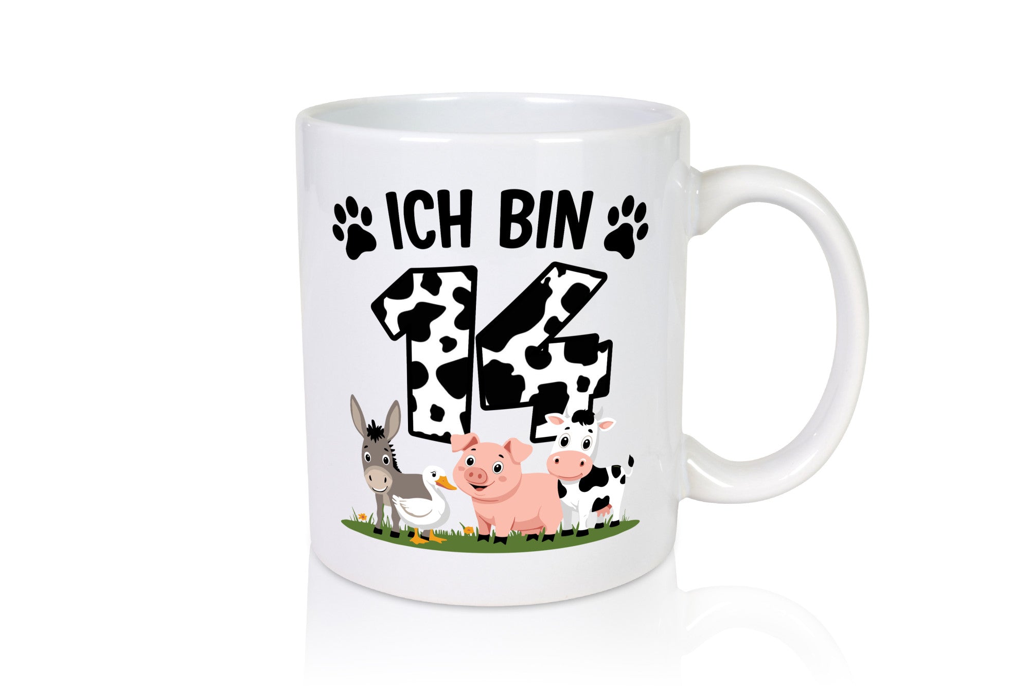 14 Geburtstag | Jahre Farmer Kind Humor Geschenkidee Tasse