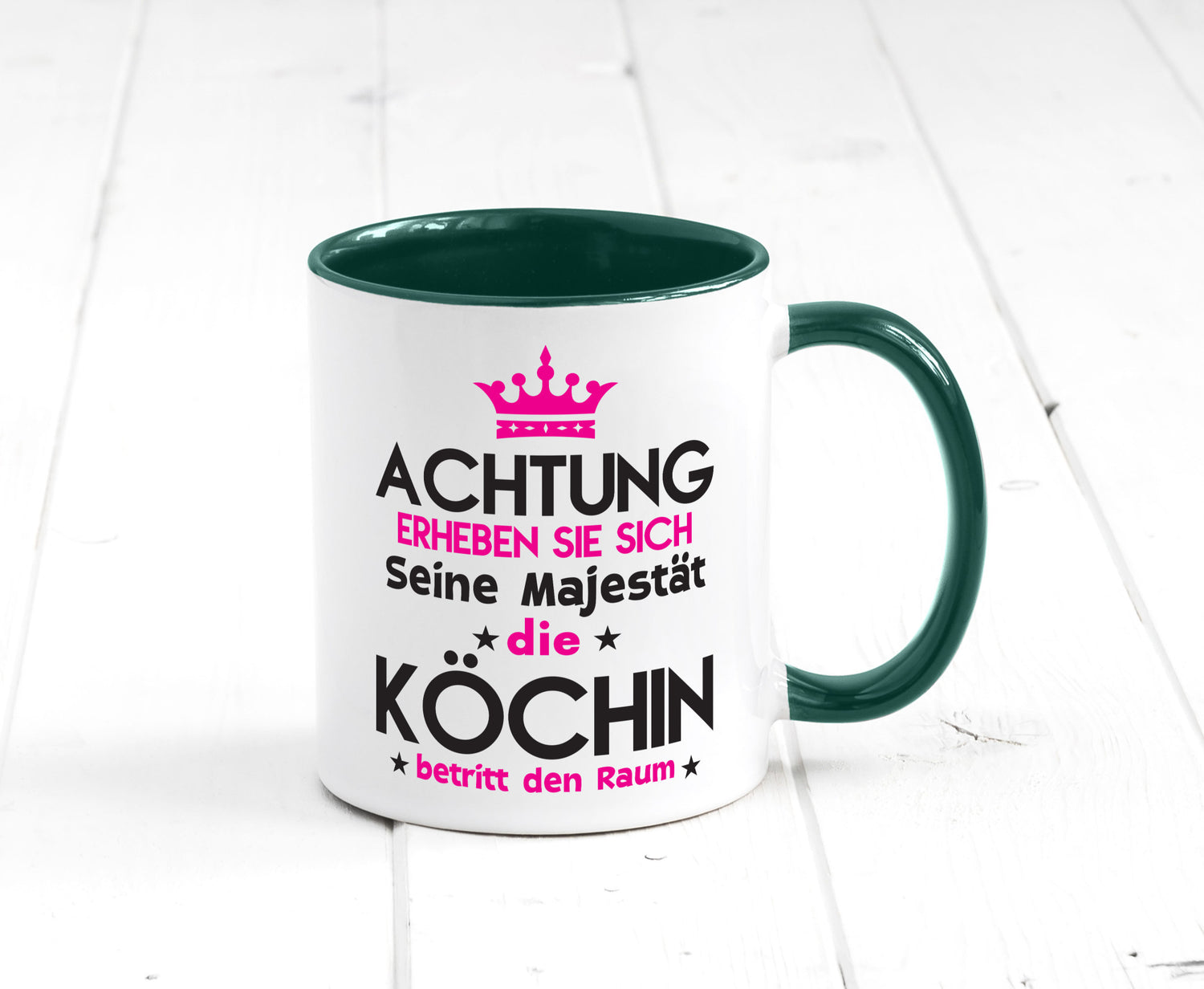 Seine Majestät Köchin | Chefköchin Chefkoch Humor Arbeit Kollegen Büro