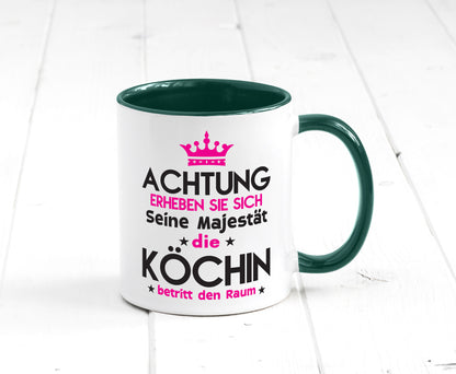 Seine Majestät Köchin | Chefköchin Chefkoch Humor Arbeit Kollegen Büro