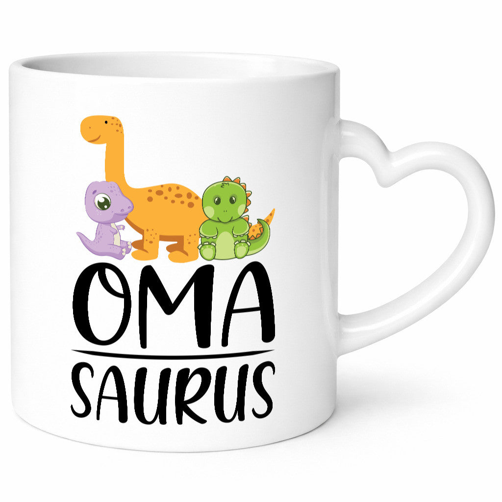 Oma Saurus | Muttertag Großmutter Geschenkidee Familie Humor Tasse