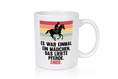 Es war einmal ein Mädchen das Liebte Pferde | lustig Humor Geschenkidee
