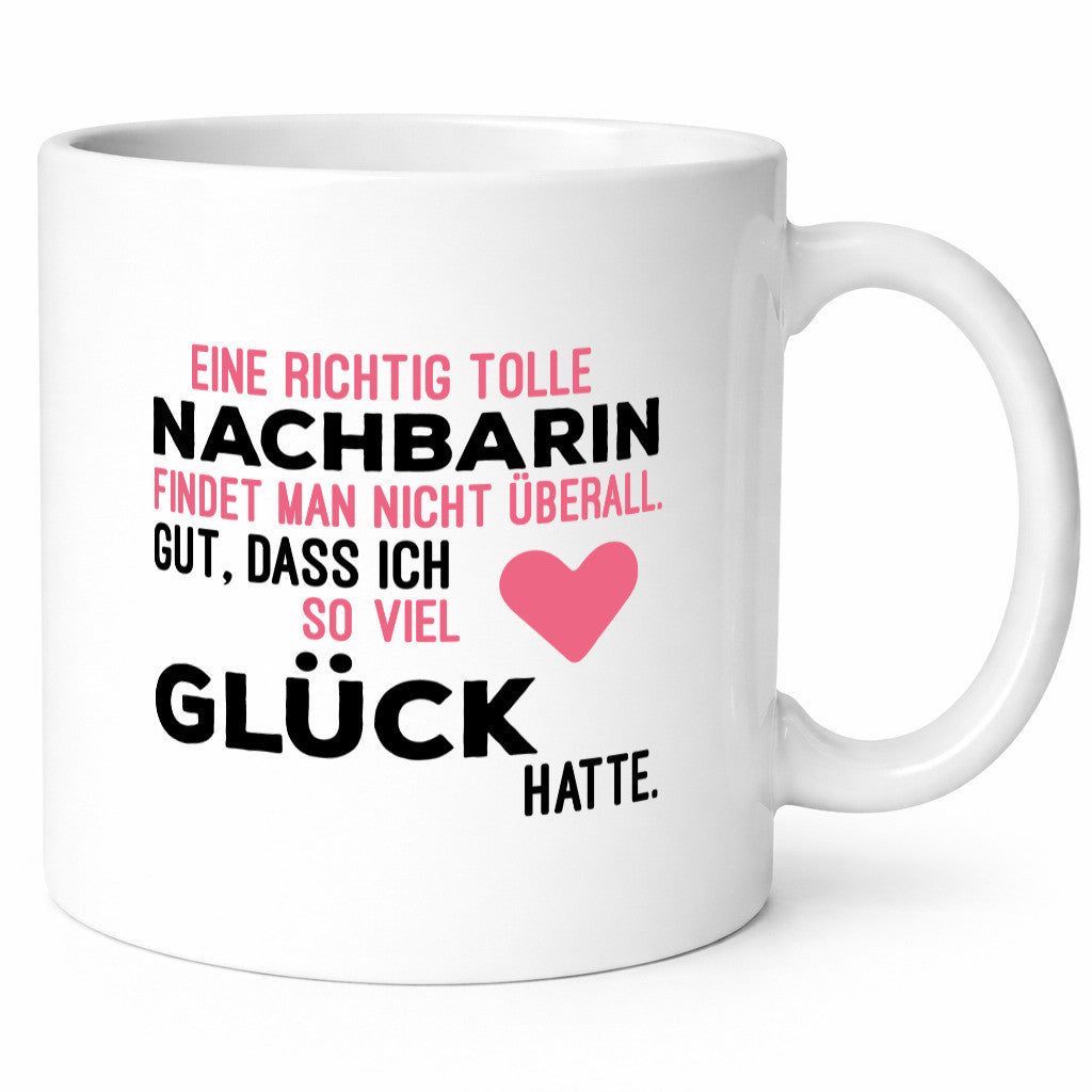 Tolle Nachbarin | Freundschaft gute Nachbarschaft Humor Geschenkidee Tasse