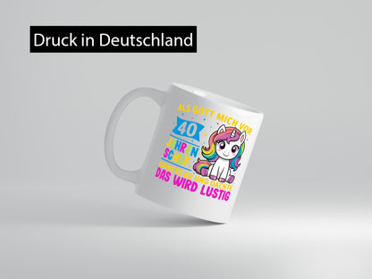 40. Geburtstag | Als Gott mich schuf 40 Jahre Geschenk Geschenkidee lustiger