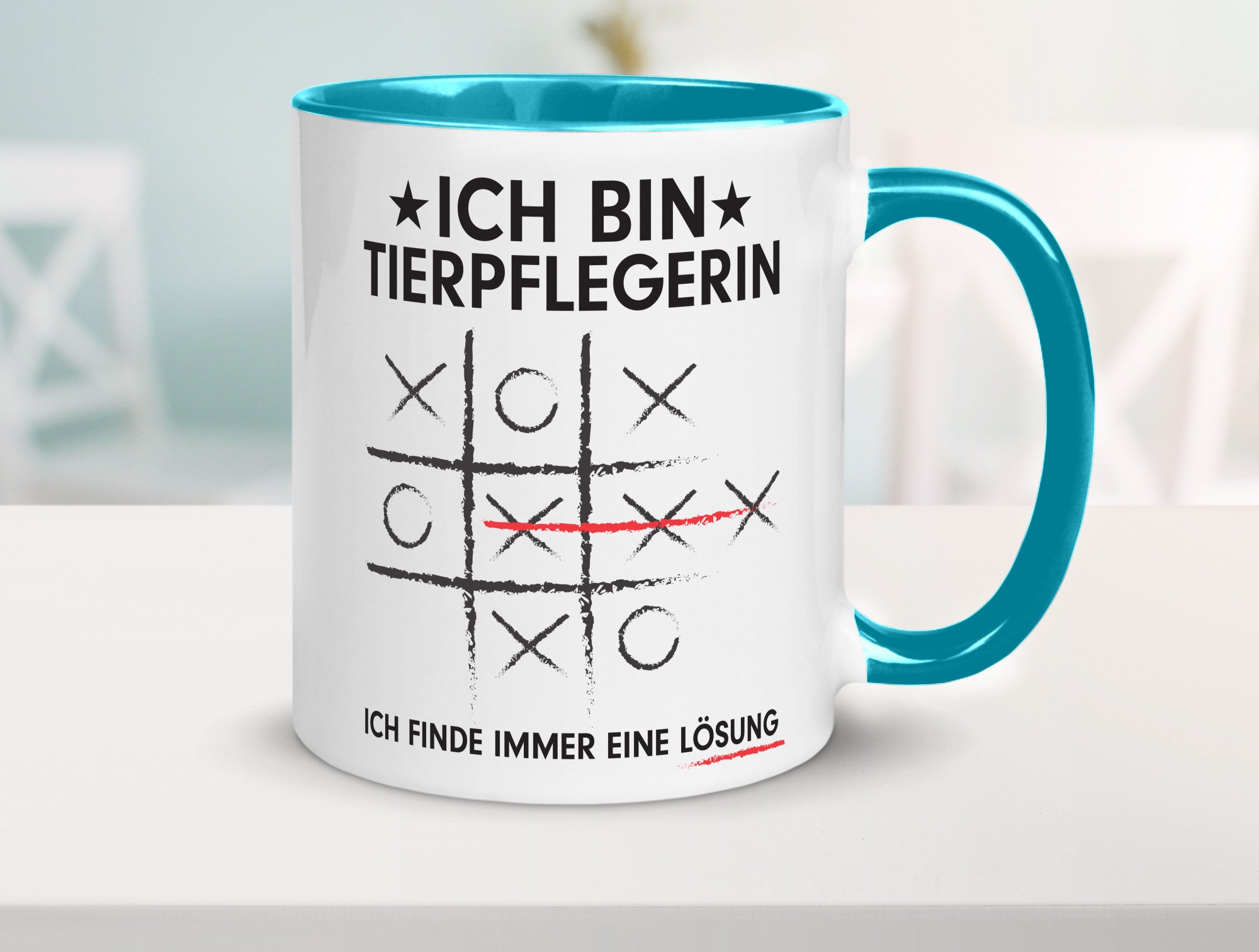 Löse Probleme: Tierpflegerin | Pflegeberuf Tierheim v3 Humor Arbeit Kollegen