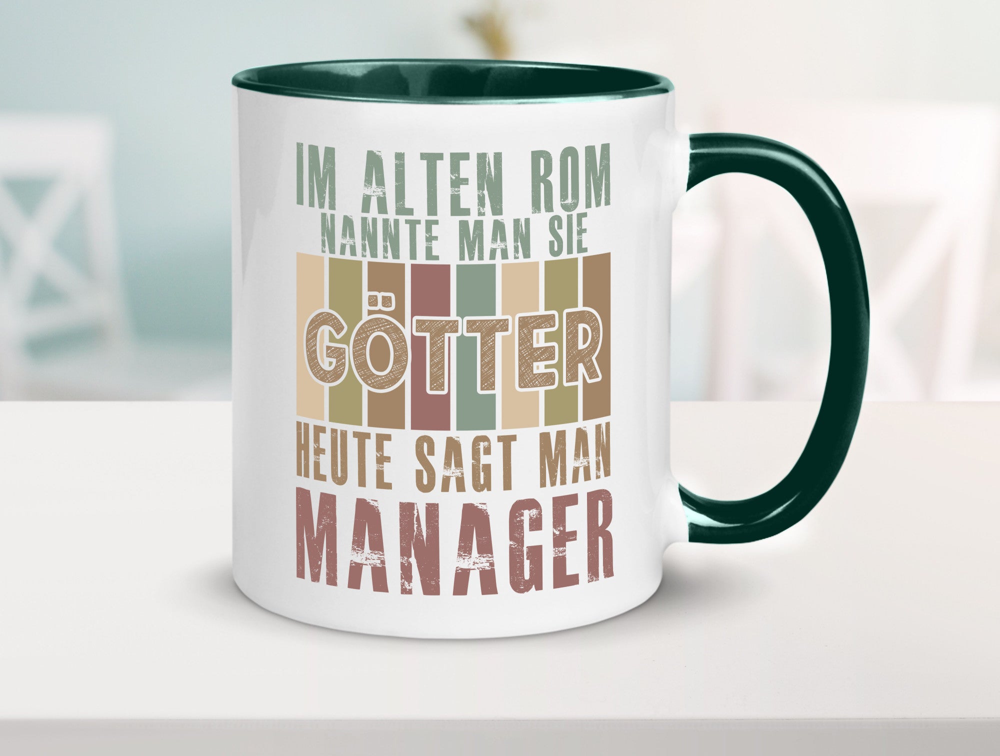 Heute sagt man: Manager | Management Humor Geschenkidee Tasse