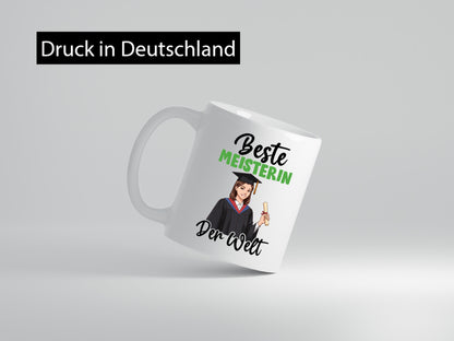 Beste Meisterin | Meisterbrief v2 Geschenk Humor Geschenkidee lustiger Spruch