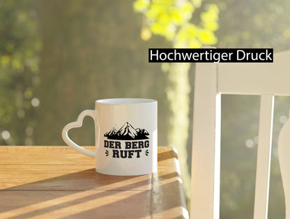 Der Berg ruft | Alpen Tasse Wanderer Bergsteiger Humor Geschenkidee