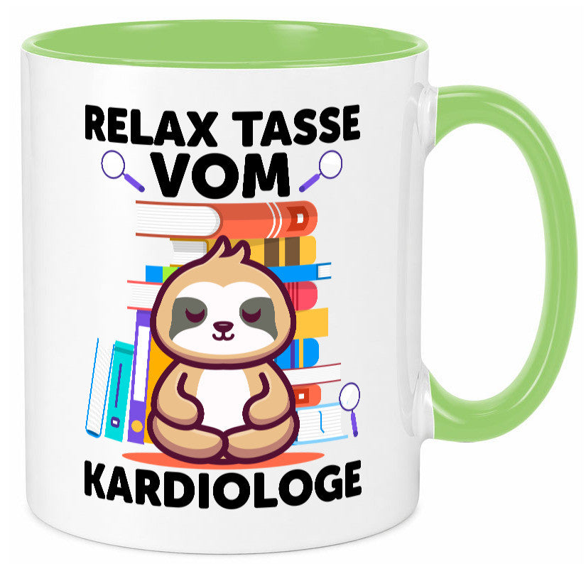 Relax Tasse: Kardiologe | Kardiologie lustiger Spruch Geschenk Humor