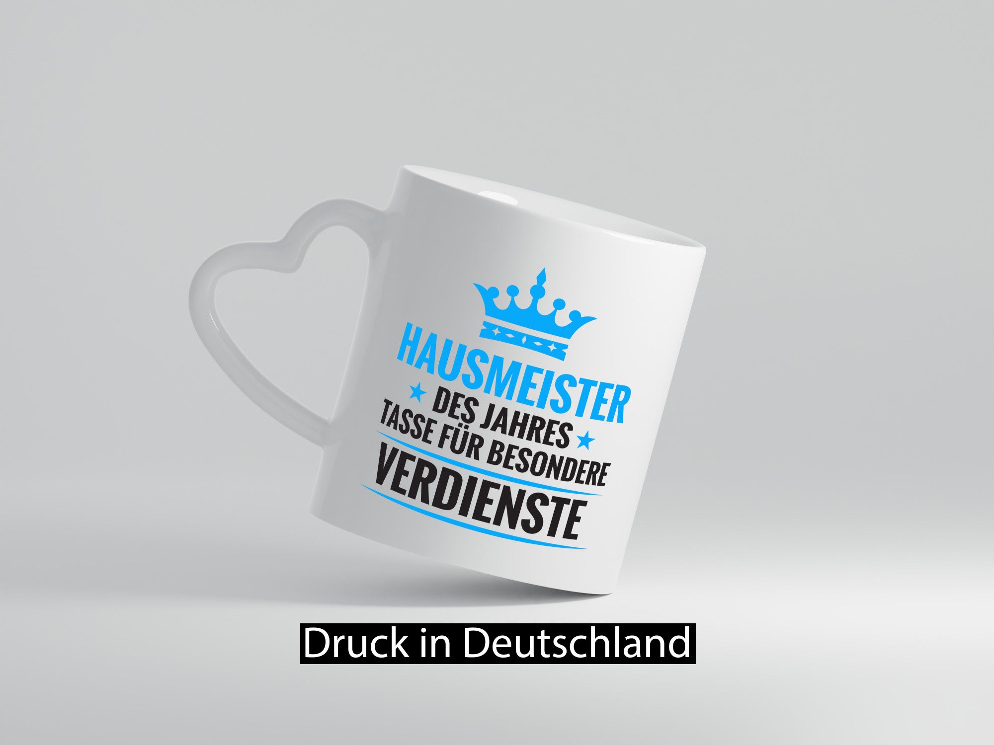 Besonderer Verdienst: Hausmeister | Hauswart Humor Geschenkidee Tasse
