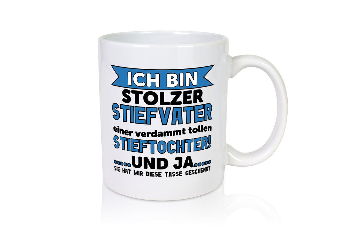 Stolzer Stiefvater | Vatertag Spruch Stieftochter lustiger Geschenk Familie
