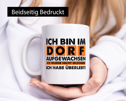 Dorfkind | Ich bin im Dorf aufgewachsen Geschenk Humor Geschenkidee lustiger