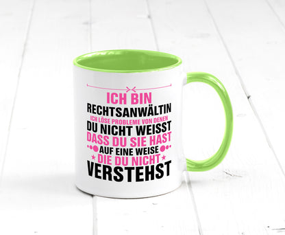 Löse Probleme: Rechtsanwältin | Jurstin Anwältin v2 Geschenk Humor Geschenkidee