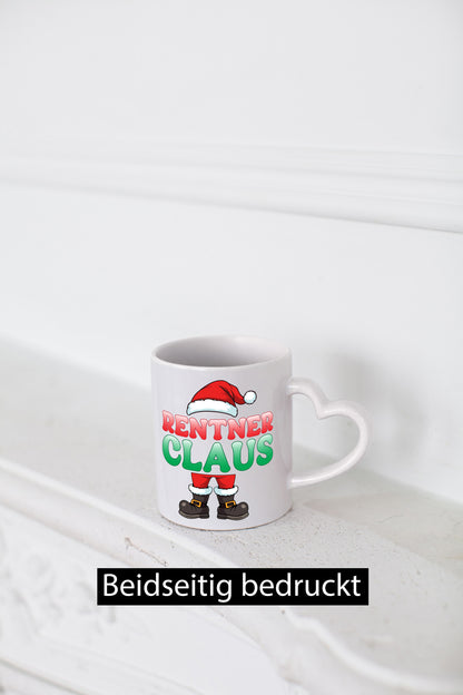 Rentner Claus | Weihnachten Weihnachtsmann lustig Ruhestand Jubiläum Geschenk