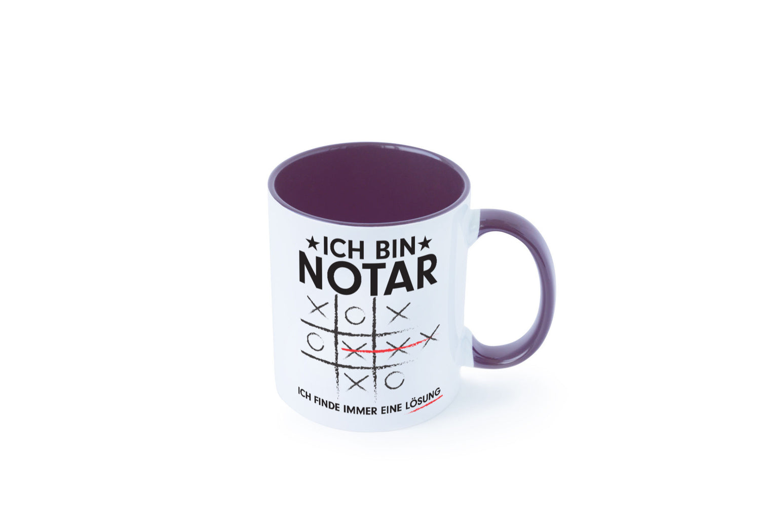 Löse Probleme: Notar | Jurist lustiger Spruch Geschenk Humor Geschenkidee Tasse