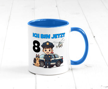 8. Geburtstag | 8 Jahre Polizei Kind Polizeiauto lustig Geschenkidee Geschenk