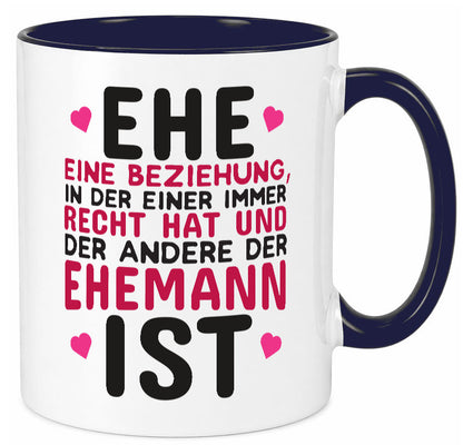 Ehepaar Spruch | Beziehung Tasse Ehemann Geschenk Humor Geschenkidee lustiger